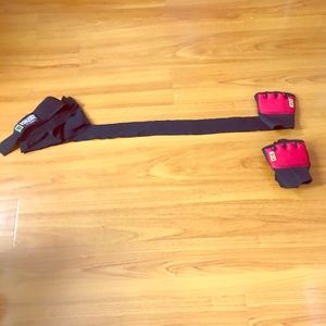 Boxing Mitts/Gloves Black and Red